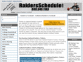 raidersschedule.com