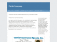 carrierinsuranceagency.biz