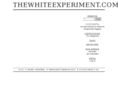 thewhiteexperiment.com