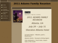 adamsfamilyreunionsite.com