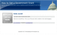 howtogetagovernmentgrant.org