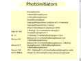photoinitiators.net
