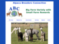 alpacabreedersconnection.com