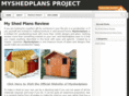 myshedplansproject.com