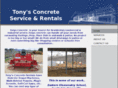 tonysconcreterentals.com