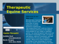 therapeuticequineservices.com