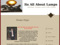 itsallaboutlamps.com