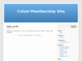 colosimembershipsite.com