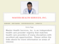 masterhealthservices.com