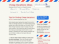 cheapvacationsideas.com