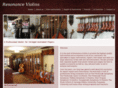 resonanceviolins.com