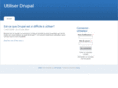 utiliserdrupal.com