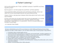patientlistening.com
