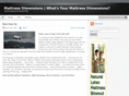 mattressdimensions.org