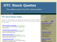 otcstockquotes.org