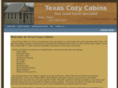 texascozycabins.com