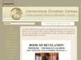 cornerstonechristiancollege.com