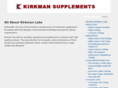 kirkmansupplements.com