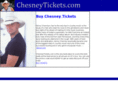 chesneytickets.com