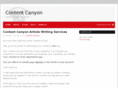 contentcanyon.com