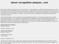 donorrecognitionplaques.com