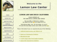 lemonlawcenter.com