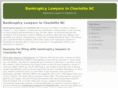 bankruptcylawyersincharlottenc.com