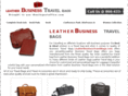 leatherbusinesstravelbags.com