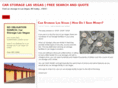 carstoragelasvegas.net