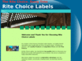 ritechoicelabels.com