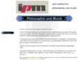 ipm-institut-philosophie-musik.org