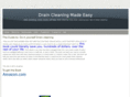 draincleaningmadeeasy.com
