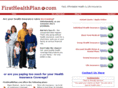 firsthealthplan.com