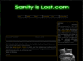 sanityislost.com