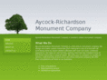 aycockrichardsonmonuments.com