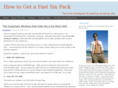 howtogetafastsixpack.com