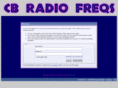 cbradiofreqs.com