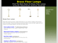 brassfloorlamps.net