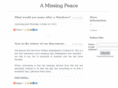 amissingpeace.com