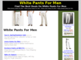 whitepantsformen.com