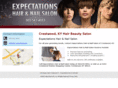 expectationshairandnailsalon.com