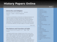 historypapersonline.com