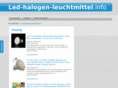 led-halogen-leuchtmittel.info