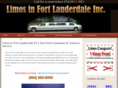 limosfortlauderdale.com