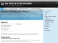 myeducationresume.com