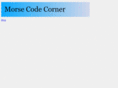 morsecodecorner.com