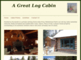 agreatlogcabin.com