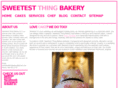 sweetestthingbakery.com