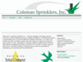 colemansprinklers.com