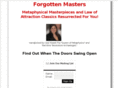 forgottenmasters.com